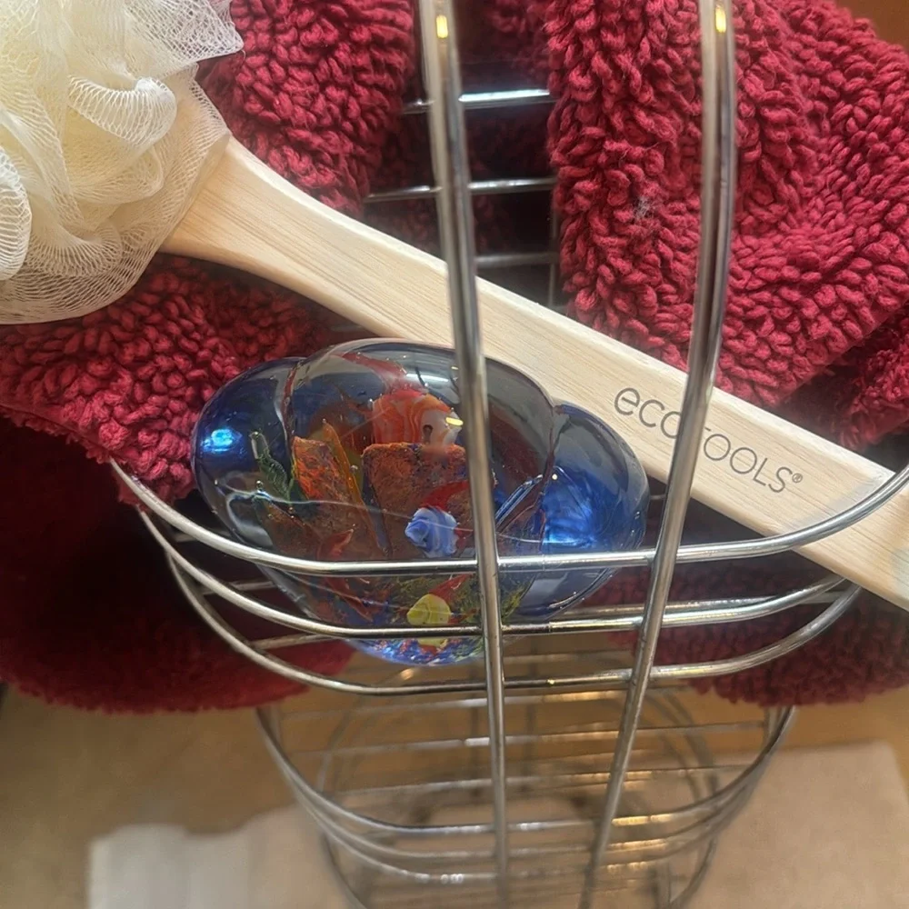 NWT Ecotools luffa extended on(of course) a waterproof wood handle. Eco friendly